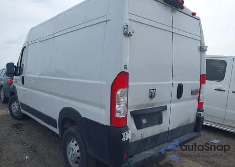 2020 Ram Promaster 1500 High Roof 136 Wb из США, поврежденный, VIN 3C6TRVBG6LE141720
